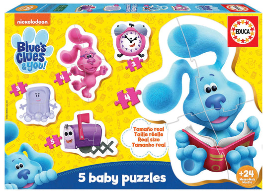 Beebipusle "Blue's Clues & You"-w008 WHSX Jigsaw Puzzles-Brain Games OÜ
