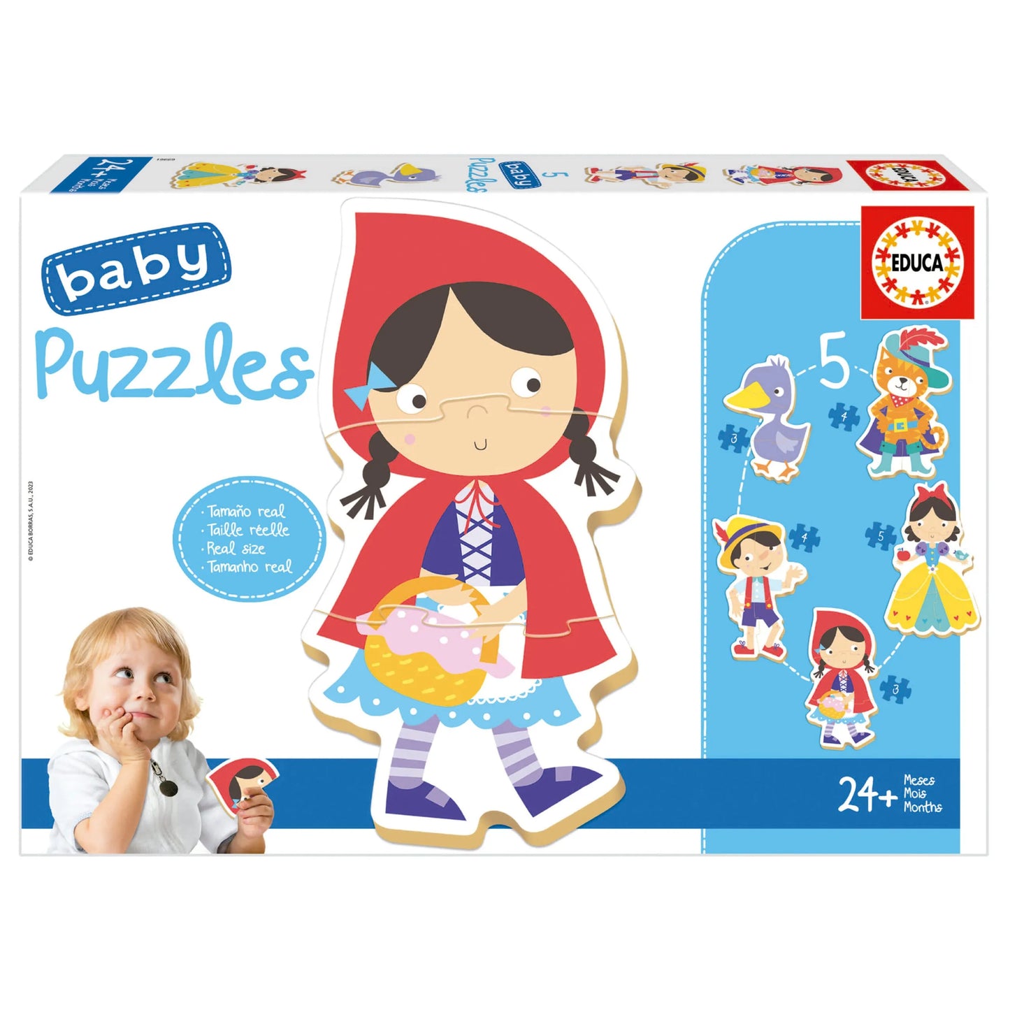 Beebipusle "Once upon a time"-w008 WHSX Jigsaw Puzzles-Brain Games OÜ