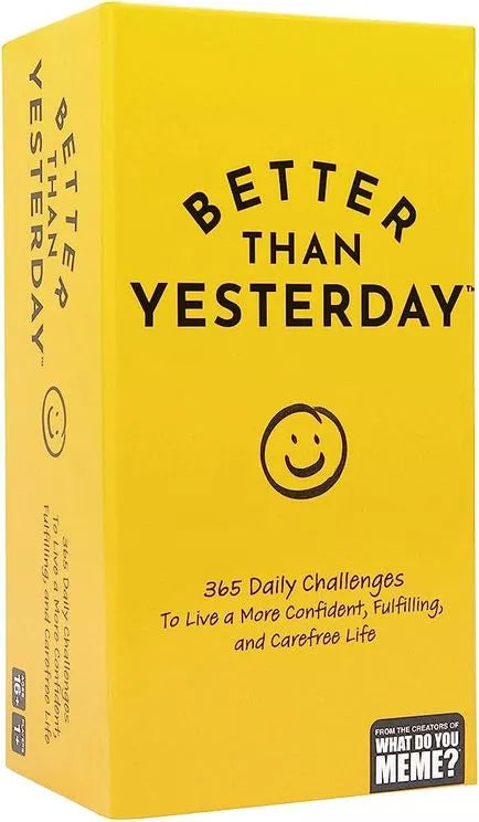 Better Than Yesterday-w001 WHSX Board / Card Games-Brain Games OÜ