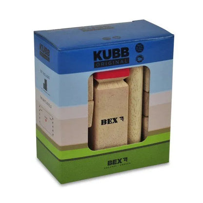 Bex Mini Kubb Original, red king-107 Outdoor Games-Brain Games OÜ