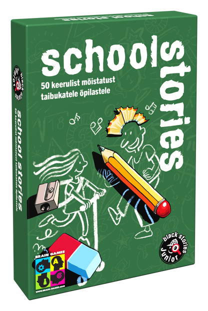 Black Stories School Stories-Kampaania-Brain Games OÜ