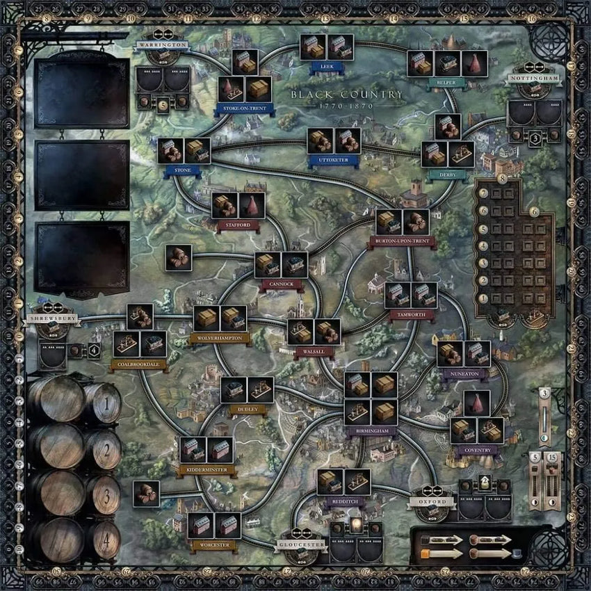 Brass Birmingham-001 Board / Card Games-Brain Games OÜ