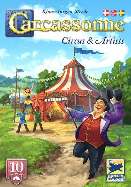 Carcassonne 10: Circus & Artists (Scandi)