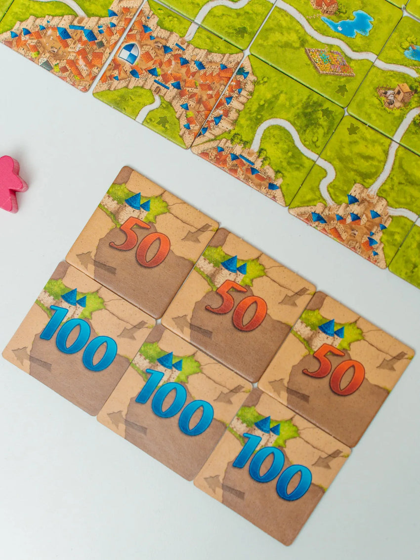 Carcassonne: 1. Kõrtsid ja katedraalid (2025)-w101 WHS Board / Card Games-Brain Games OÜ
