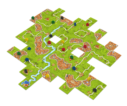 Carcassonne-w101 WHS Board / Card Games-Brain Games OÜ