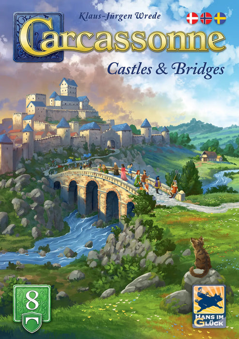 Carcassonne 8: Castles & Bridges (Scandi)