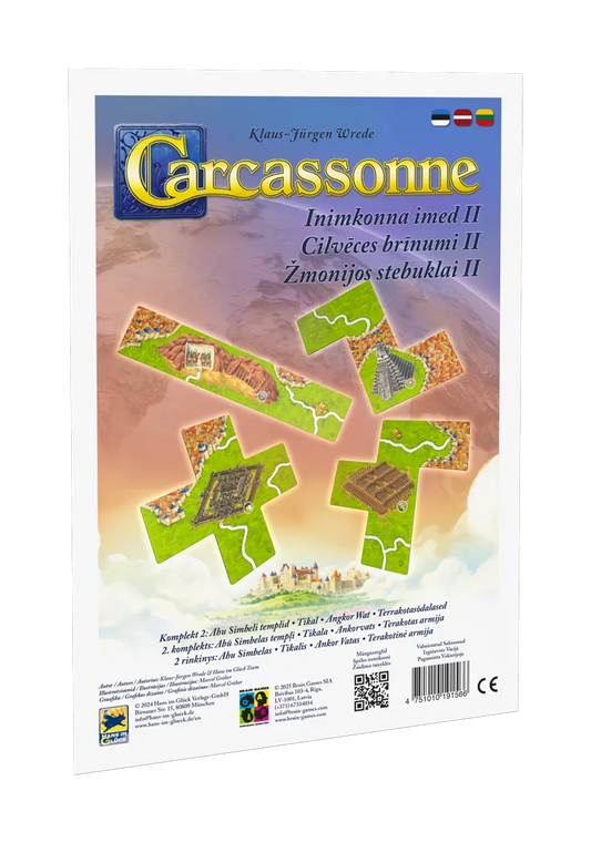 Carcassonne Inimkonna imed ⅠⅠ-w001 WHSX Board / Card Games-Brain Games OÜ