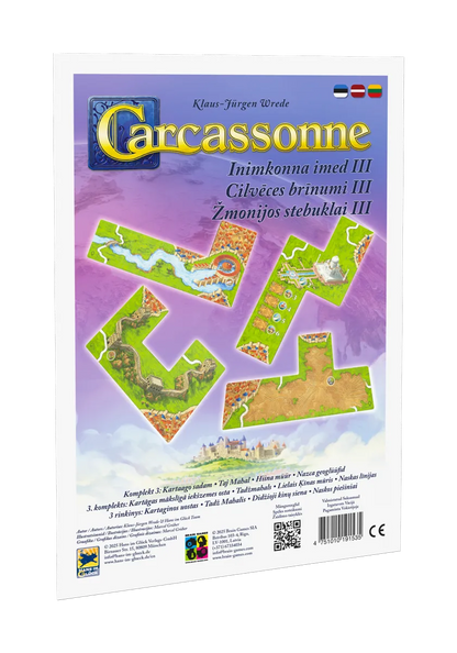 Carcassonne Inimkonna imed ⅠⅠⅠ-w001 WHSX Board / Card Games-Brain Games OÜ