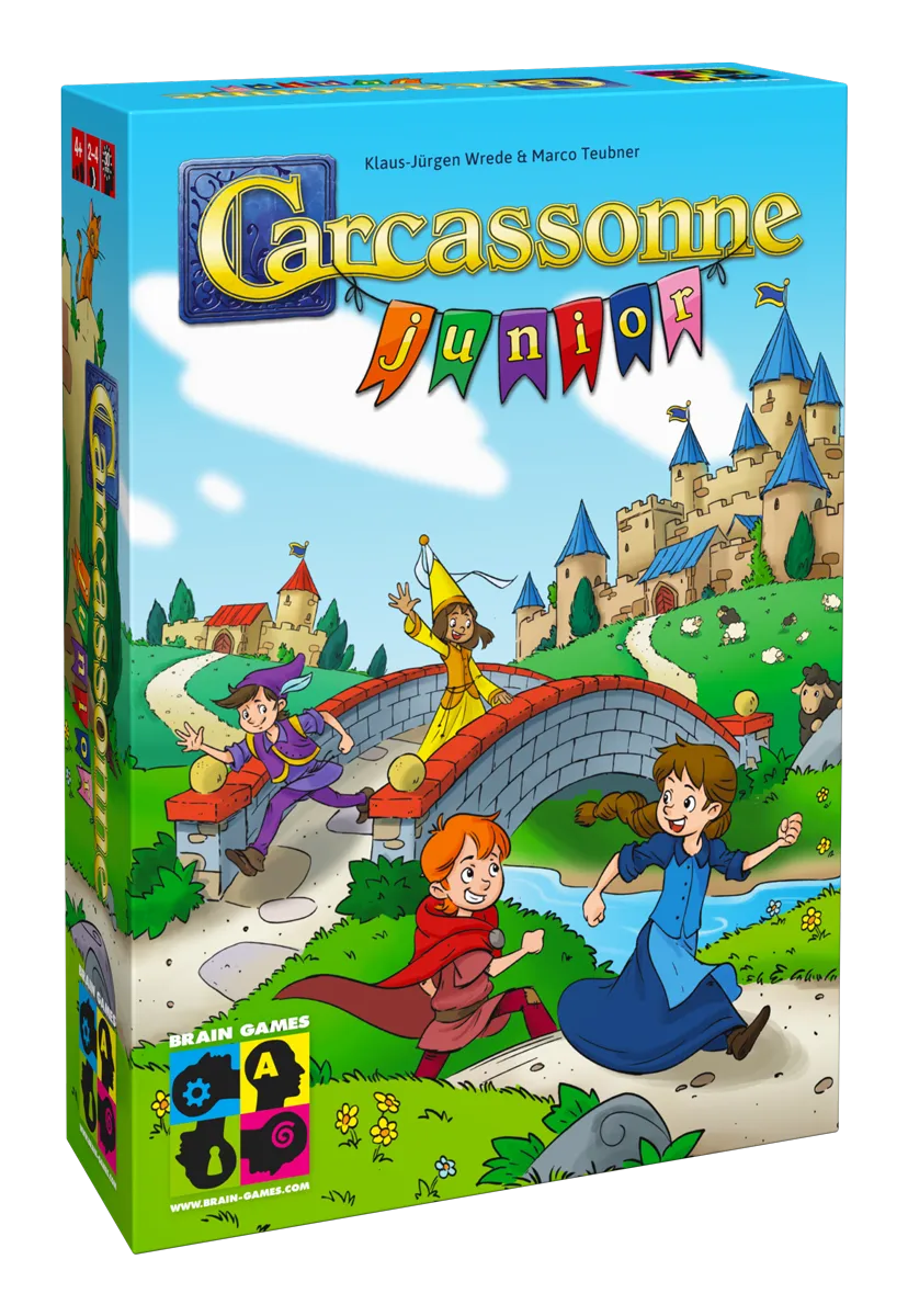 Carcassonne Junior-w101 WHS Board / Card Games-Brain Games OÜ