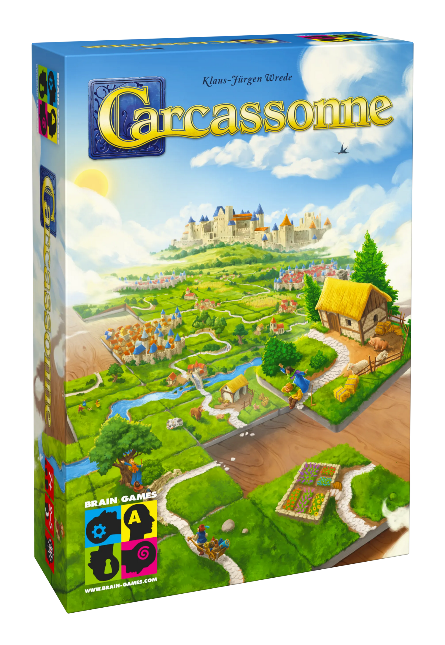 Carcassonne-w101 WHS Board / Card Games-Brain Games OÜ
