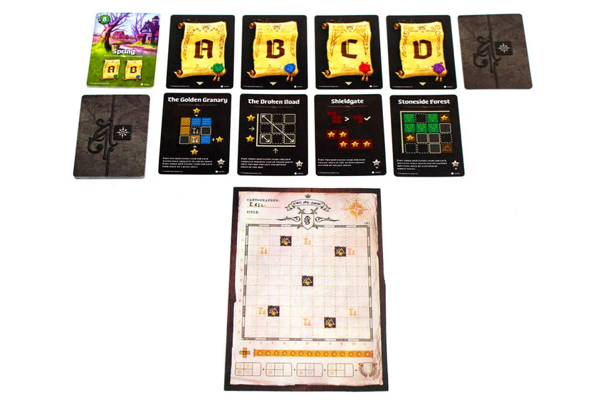 Cartographers-001 Board / Card Games-Brain Games OÜ