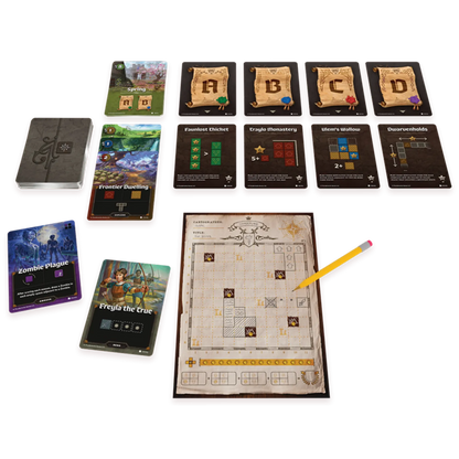 Cartographers Heroes-001 Board / Card Games-Brain Games OÜ