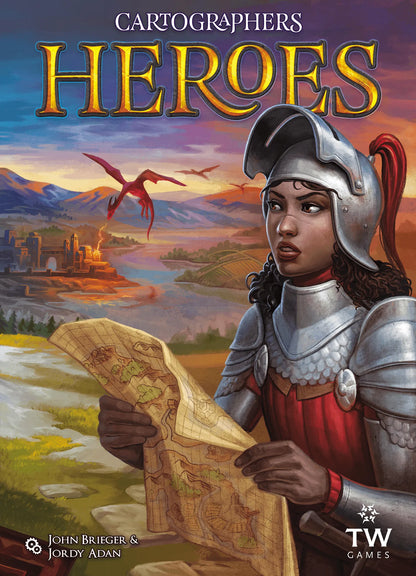 Cartographers Heroes-001 Board / Card Games-Brain Games OÜ