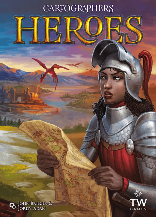 Cartographers Heroes-001 Board / Card Games-Brain Games OÜ