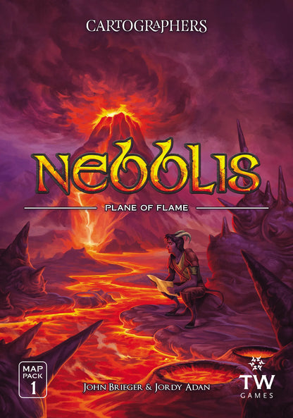 Cartographers Map Pack 1: Nebblis - Plane of Flame-001 Board / Card Games-Brain Games OÜ