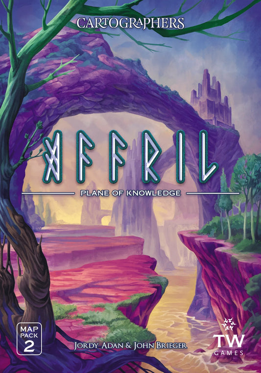 Cartographers Map Pack 2: Affril - Plane of Knowledge-001 Board / Card Games-Brain Games OÜ