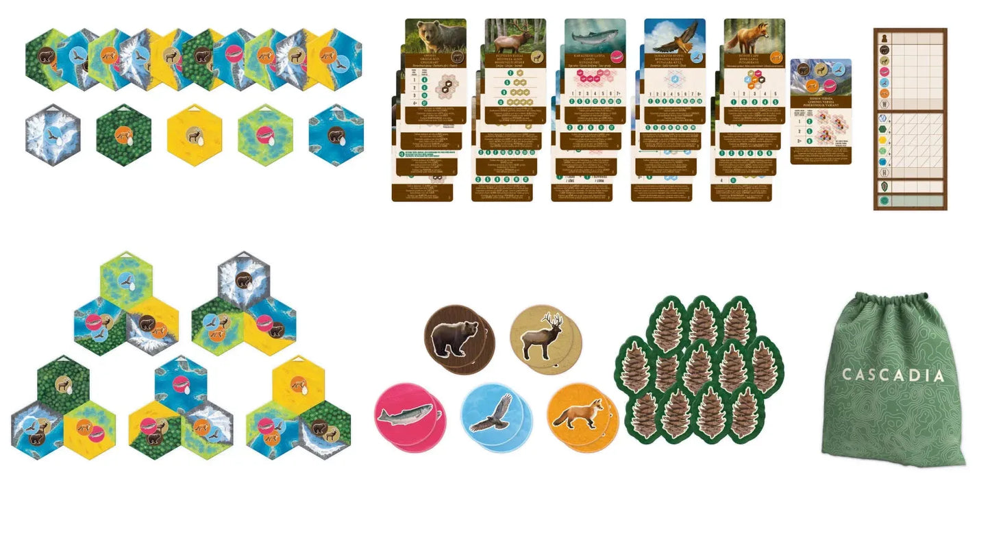 Cascadia-101 Board / Card Games-Brain Games OÜ
