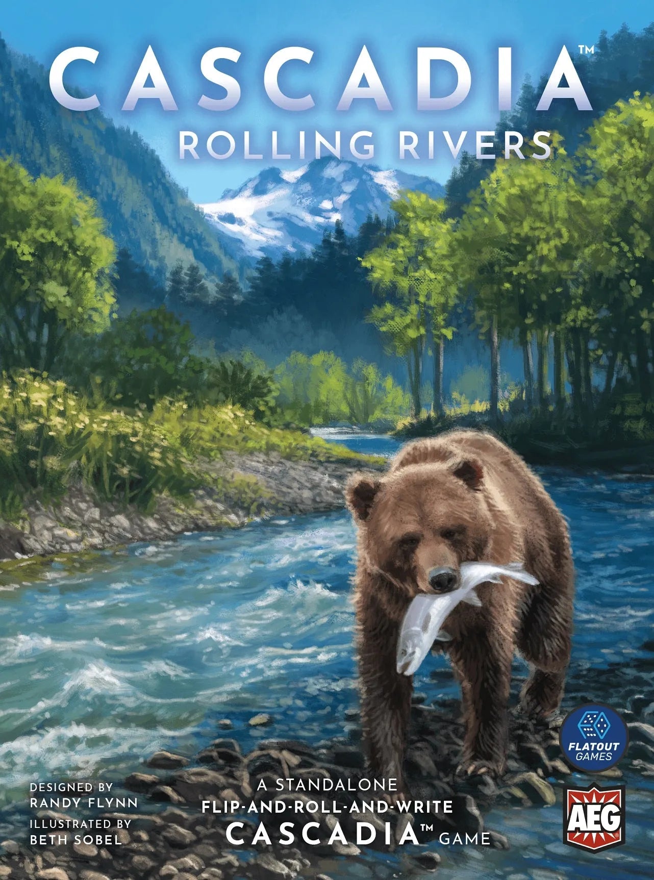 Cascadia: Rolling Rivers-001 Board / Card Games-Brain Games OÜ