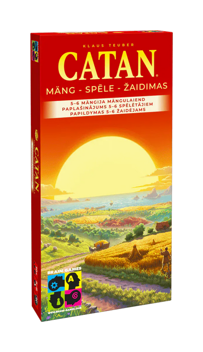 CATAN + CATAN: 5-6 mängija mängulaiend (2025)-Bundles-Brain Games OÜ