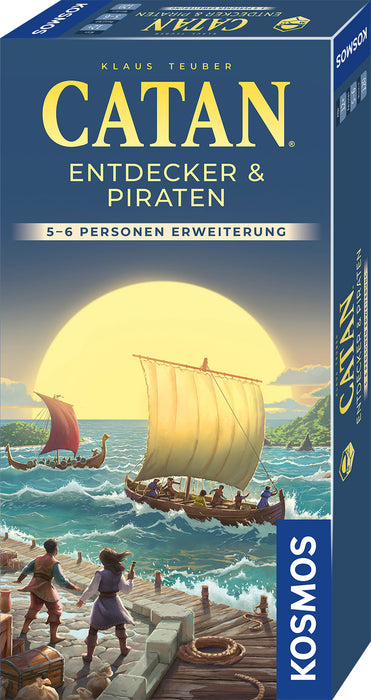 CATAN: Explorers & Pirates 5-6 (saksakeelne)