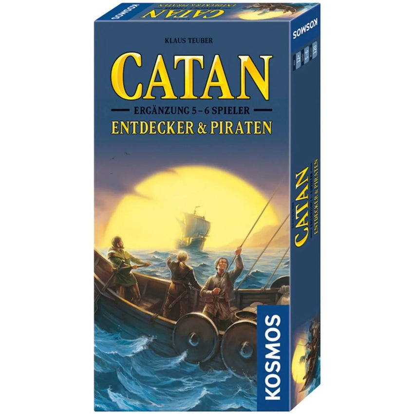CATAN: Explorers & Pirates 5-6-101 Board / Card Games-Brain Games OÜ
