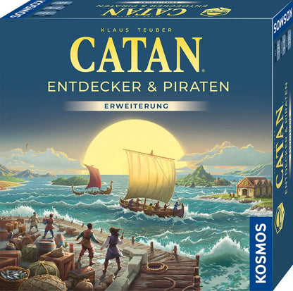 CATAN: Explorers & Pirates (saksakeelne)-101 Board / Card Games-Brain Games OÜ