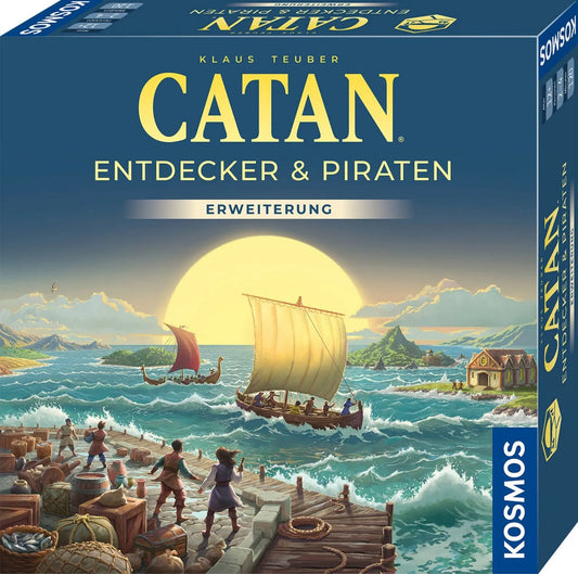 CATAN: Explorers & Pirates (saksakeelne)-101 Board / Card Games-Brain Games OÜ