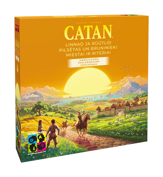 CATAN: Linnad ja rüütlid (2025)-w101 WHS Board / Card Games-Brain Games OÜ
