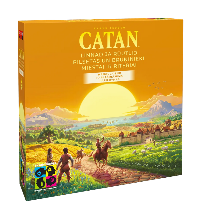 CATAN: Linnad ja rüütlid (2025)-w101 WHS Board / Card Games-Brain Games OÜ