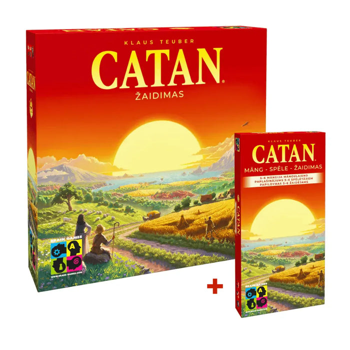 CATAN + CATAN: 5-6 mängija mängulaiend (2025)
