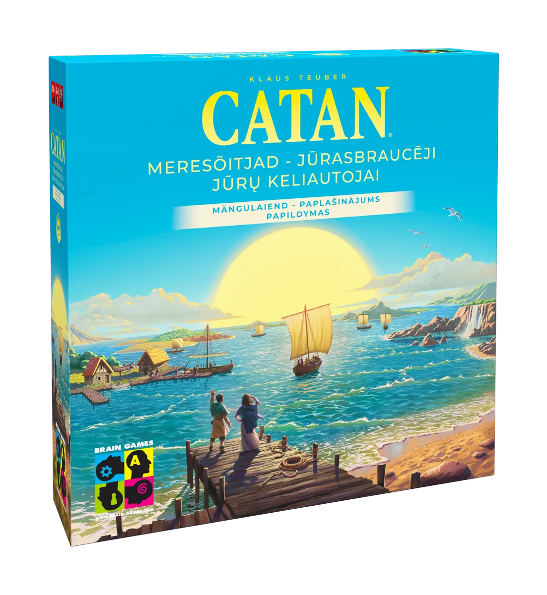 CATAN: Meresõitjad (2025)-w101 WHS Board / Card Games-Brain Games OÜ