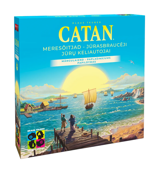 CATAN: Meresõitjad (2025)-w101 WHS Board / Card Games-Brain Games OÜ