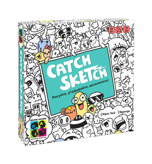 Catch Sketch RU-w101 WHS Board / Card Games-Brain Games OÜ