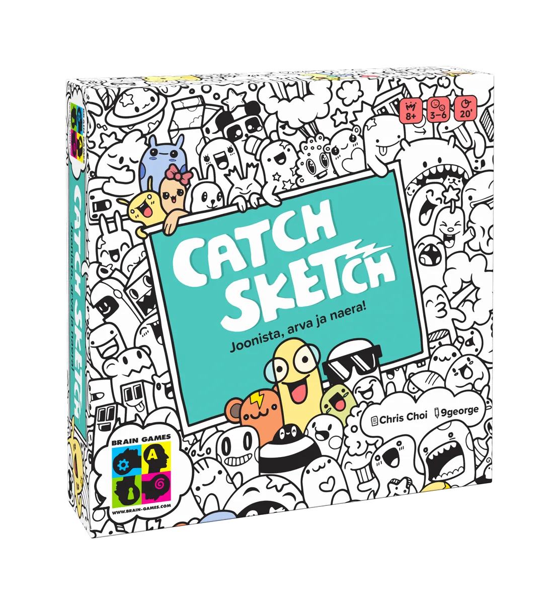 Catch Sketch-w101 WHS Board / Card Games-Brain Games OÜ