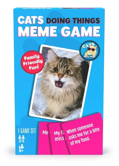 Cats Doing Things Meme Game-101 Board / Card Games-Brain Games OÜ