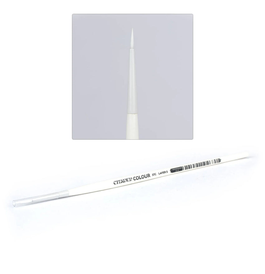Citadel Brush: Synthetic Layer Brush (Small)-201 Out of Print / Discontinued-Brain Games OÜ