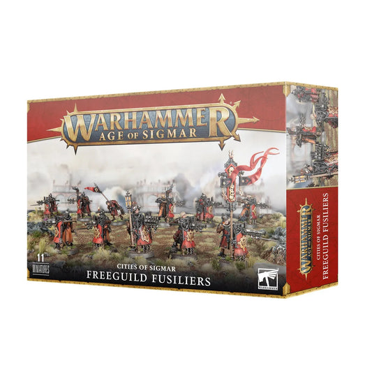 Cities Of Sigmar: Freeguild Fusiliers-003 Miniature Gaming-Brain Games OÜ