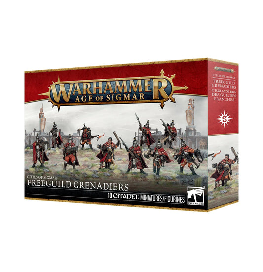 Cities Of Sigmar: Freeguild Grenadiers-103 Miniature Gaming-Brain Games OÜ