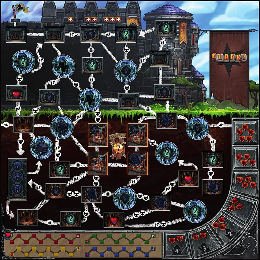 Clank!-001 Board / Card Games-Brain Games OÜ