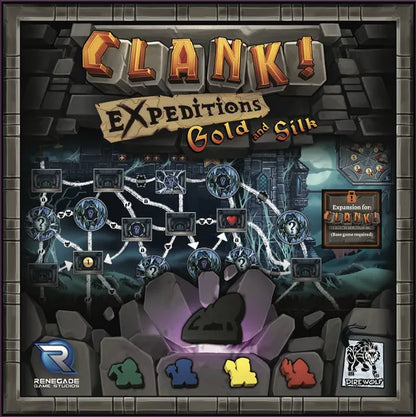 Clank! Expeditions: Gold and Silk-001 Board / Card Games-Brain Games OÜ