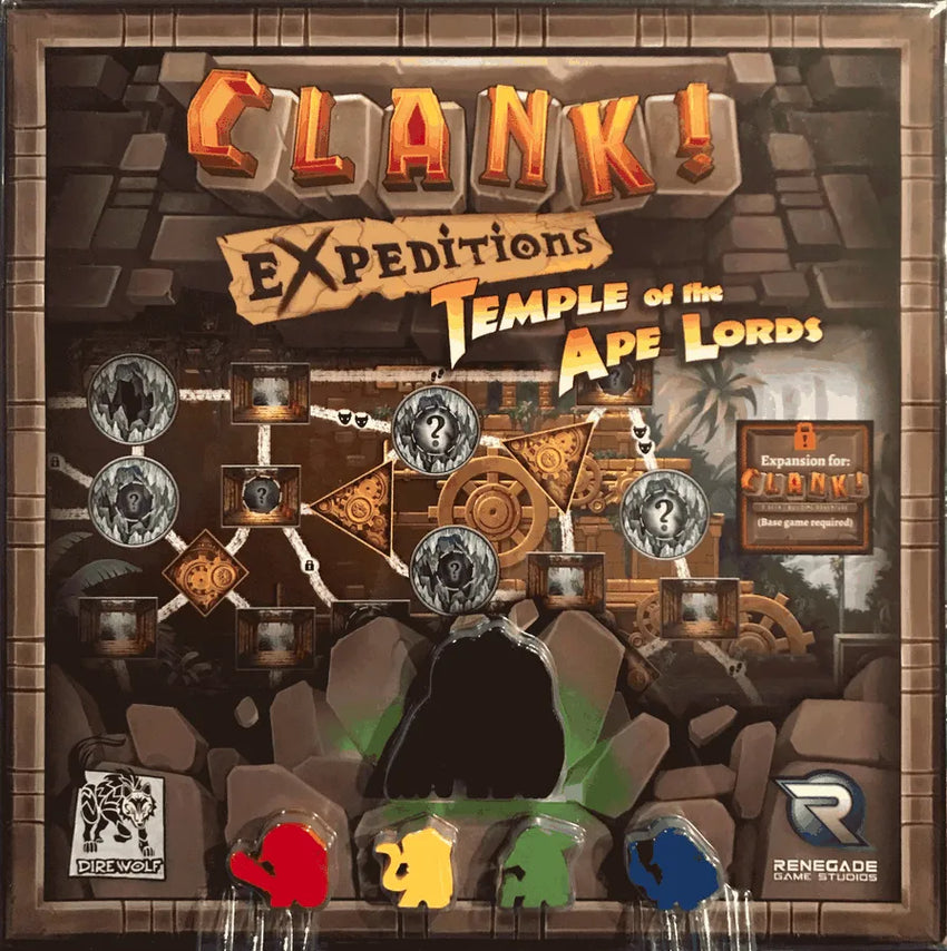 Clank! Expeditions: Temple of the Ape Lords-001 Board / Card Games-Brain Games OÜ