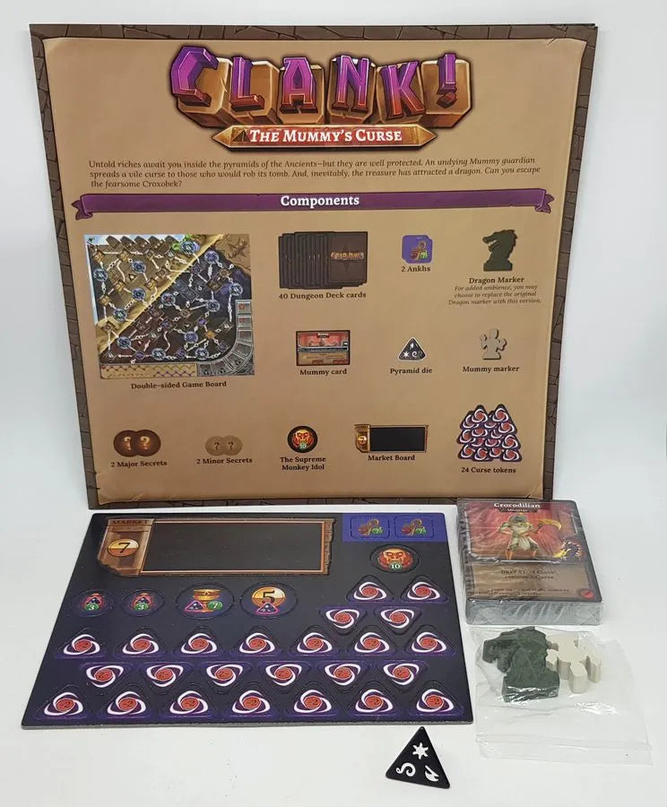 Clank! The Mummy's Curse-001 Board / Card Games-Brain Games OÜ