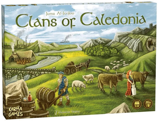 Clans of Caledonia-001 Board / Card Games-Brain Games OÜ