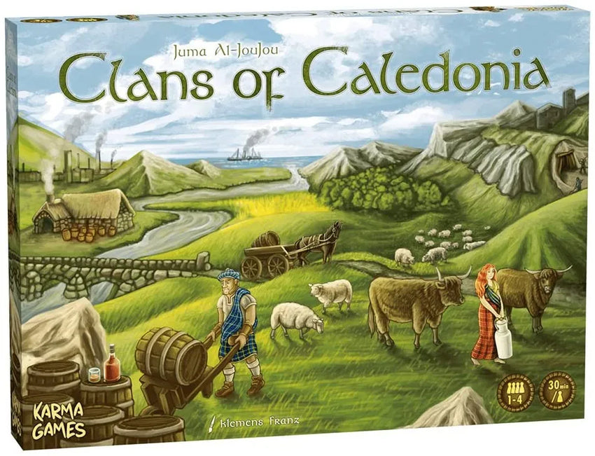 Clans of Caledonia-001 Board / Card Games-Brain Games OÜ