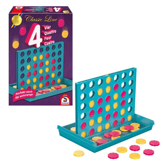 Classic Line "Neli ritta"-w001 WHSX Board / Card Games-Brain Games OÜ