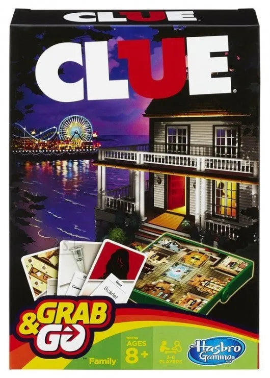Clue: Grab&Go - Cluedo reisiversioon-001 Board / Card Games-Brain Games OÜ