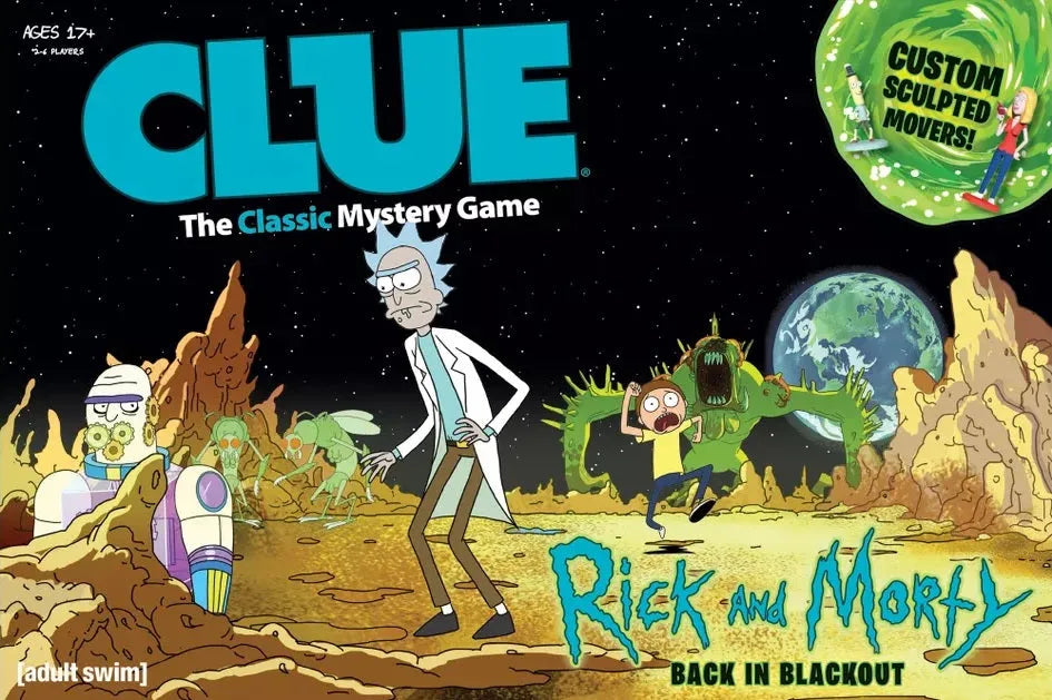 Cluedo Rick & Morty-101 Board / Card Games-Brain Games OÜ