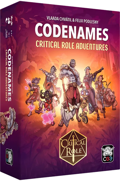 Codenames: Critical Role Adventures-Kampaania-Brain Games OÜ