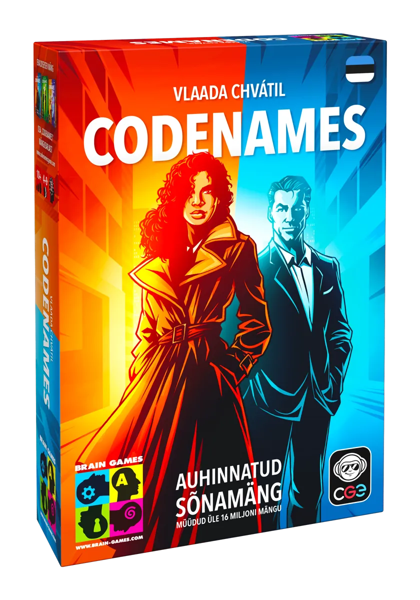 Codenames EE-w101 WHS Board / Card Games-Brain Games OÜ