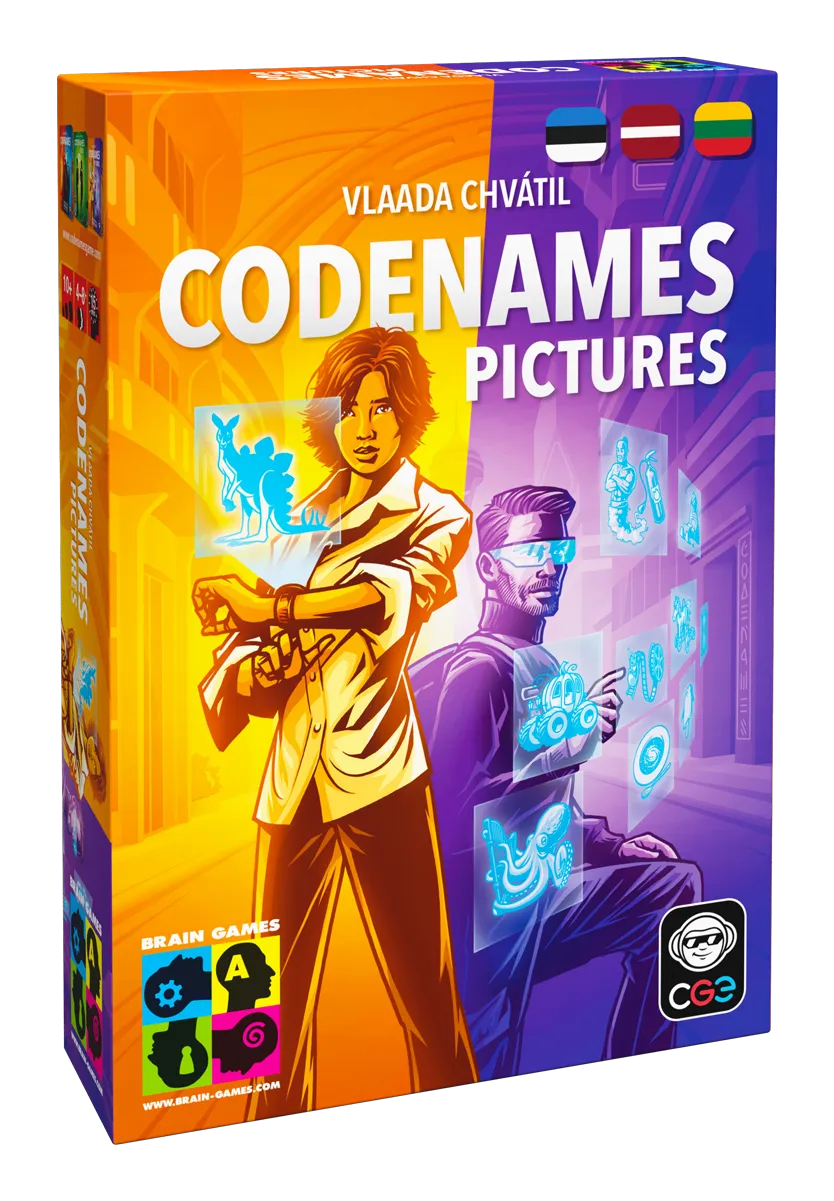 Codenames Pictures-w101 WHS Board / Card Games-Brain Games OÜ